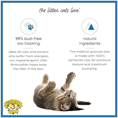 Dr. Elsey's Ultra Unscented Clumping Clay Cat Litter 18 lb Bag