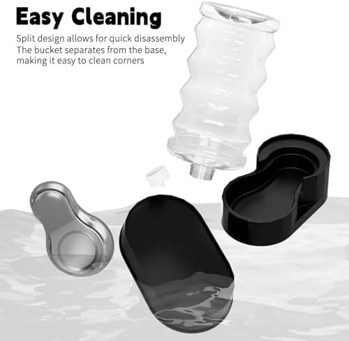 RIZZARI 8L Elevated Dog Waterer: Comfort Height Design