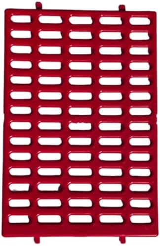 Saguaro Acres Rabbit and Small Animal Cage Resting Mat for Wire Floored Cages (Red)