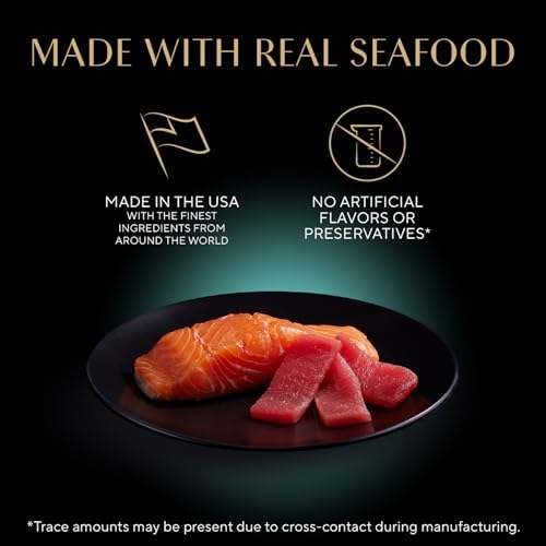 Sheba Perfect Portions Cuts Wet Cat Food, Salmon & Tuna, 2.6 oz, 12 ct, 2pk