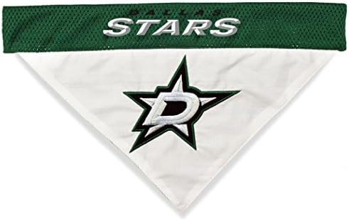 NHL DALLAS STARS BANDANA for DOGS & CATS, Small/Medium. - Cute & Stylish Bandana! The Perfect HOCKEY FAN Scarf Bandana, great for Birthdays or any Party!
