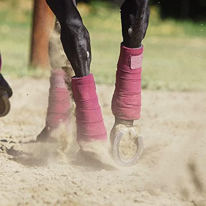 Horse Polo Wraps 3m Equestrian Leg Bandage Wrap Set of 4 Packs