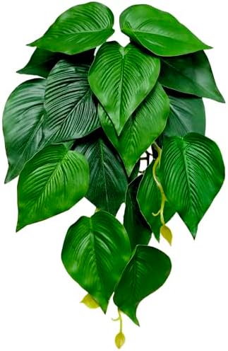 Woyrise Fake Reptile Plants for Terrarium,Tank Decor, Artificial Plant