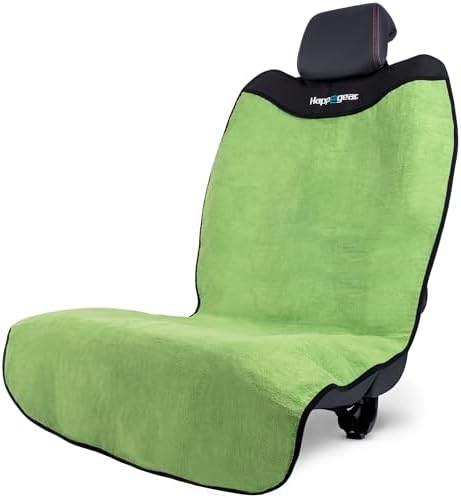 HAPPEGEAR Happeseat Waterproof Car Seat Cover & Protector, Green