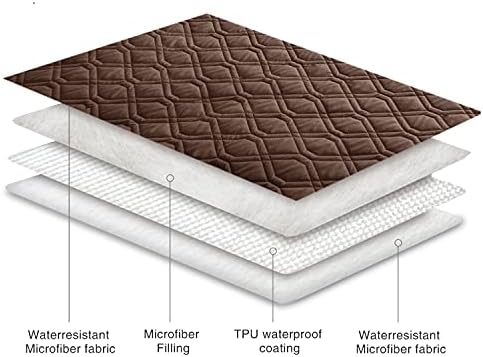 Ameritex Waterproof Dog Bed Blankets Cover for Bed Couch Sofa Reversible