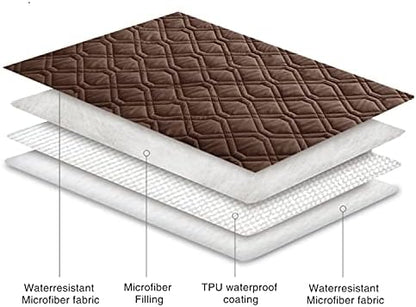 Ameritex Waterproof Dog Bed Blankets Cover for Bed Couch Sofa Reversible