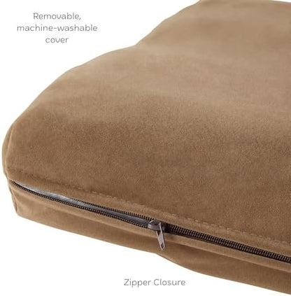Happy Hounds Cooper Deluxe Reversible Crate Pad - Large - Latte