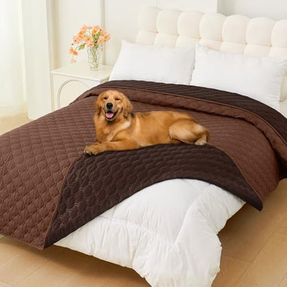 Smiry Waterproof Dog Bed Cover Blanket, Reversible Pet Blanket