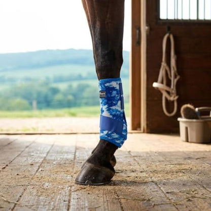 Jeffers Expression Protective Horse Boots, 1 Pair, Medium - Safe Neoprene Leg Guards, Durable Strap Closures, Front & Hind Support, Equestrian Accessories for Travel & Riding - Equestrian Toile