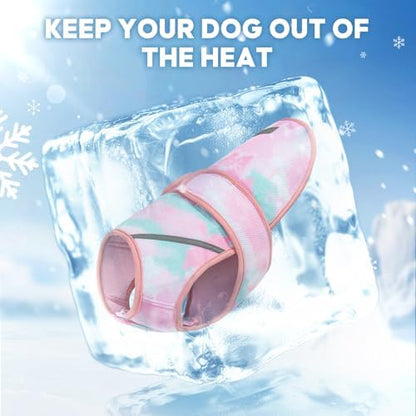 KYEESE Dog Cooling Vest Evaporative Dog Cooler Jacket for Summer Outdoor