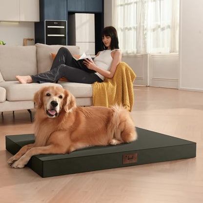 Jumbo Waterproof Orthopedic Dog Bed for Extra Large Dogs