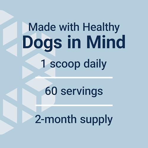 Life Extension Dog Mix, Dog Vitamins and Supplements, probiotics, L-carnitine, B12, folic Acid, Vitamin C, Vitamin E, Rosemary, Nutrient Absorption, Gluten-Free, Non-GMO, 60 Servings (Pack of 12)