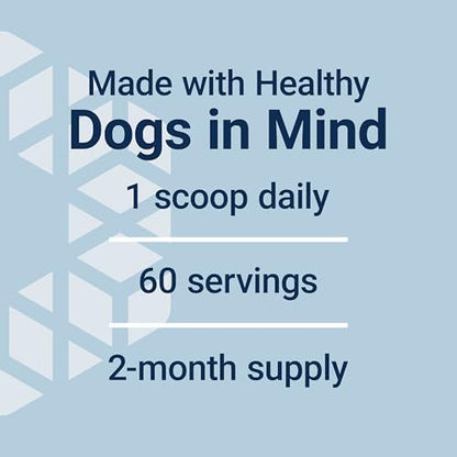 Life Extension Dog Mix, Dog Vitamins and Supplements, probiotics, L-carnitine, B12, folic Acid, Vitamin C, Vitamin E, Rosemary, Nutrient Absorption, Gluten-Free, Non-GMO, 60 Servings (Pack of 12)