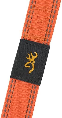 Browning Classic Dog Leash, Safety Orange, 6ft x 1in
