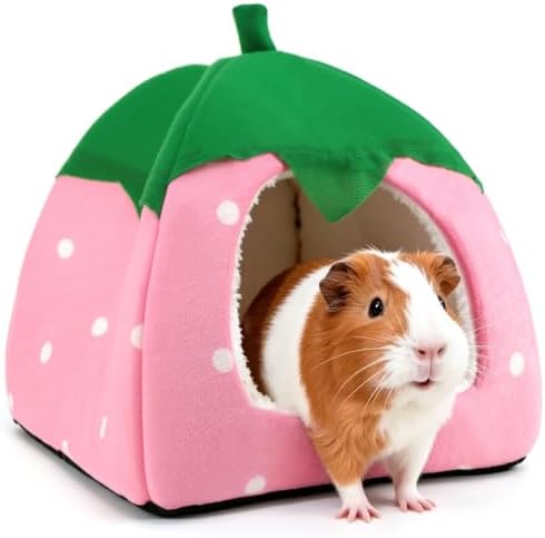 Guinea Pig Hideout Bed, Dwarf Rabbit House Cave