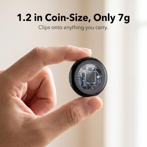 Air Tracker Tag-1 Pack (iOS Only), Smart Key Finder for Bag, Luggage