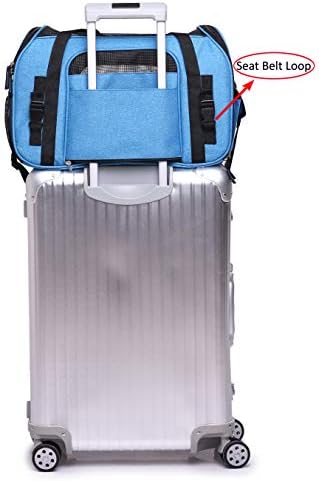 EliteField Soft-Sided Pet Carrier for Cats & Small Dogs (3-Year Warranty)
