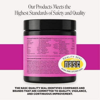 Pet Honesty Vet Recommended Max Strength Dog Multivitamin, 90 Ct, Salmon