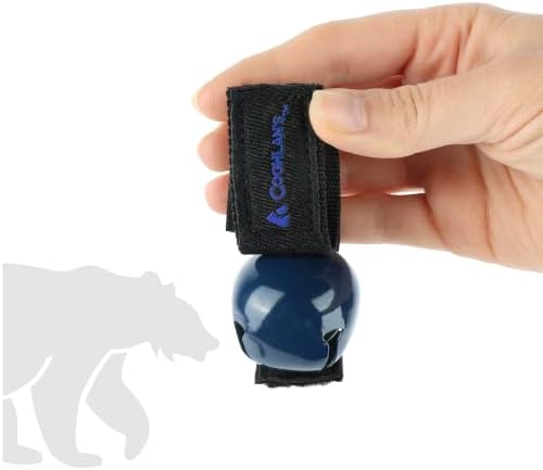 Coghlan's Magnetic Bear Bell with Silencer - Hiking Safety Gear for Wildlife Alert