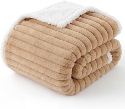 Bedsure ComfyFleece™ Waterproof Dog Blankets for Small Dogs,25x35