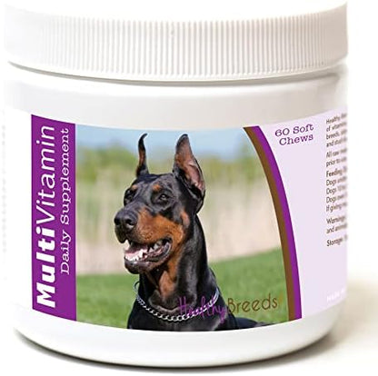 Healthy Breeds Doberman Pinscher Multi-Vitamin Soft Chews 60 Count