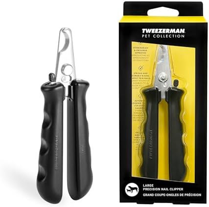 Tweezerman Large Nail Clippers for Pets - Manual Professional Nail Trimmer