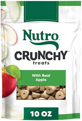 Nutro Crunchy Dog Treats with Real Apple, 10 oz