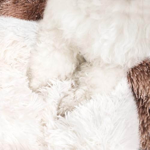 NOYAL Hooded Donut Bed, Calming Cave for Cats & Small Dogs