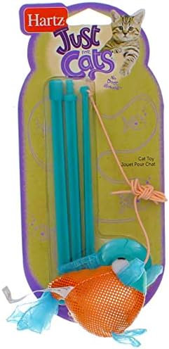 Hartz 88538 At Play Gone Fishin Cat Toy Assorted Colors