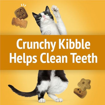 Friskies Purina Party Mix Cheezy Craze Crunch Cat Treats, (6) 6 oz Pouch