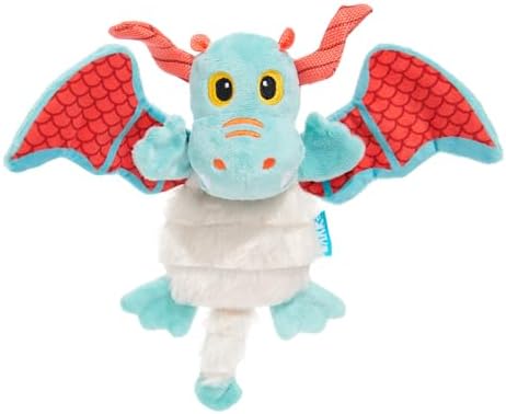 BarkBox Grimbold the Dragon Dog Toy - Toy for Extra Small to Small Dogs