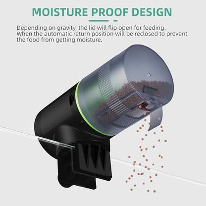 FREESEA Aquarium Automatic Fish Feeder: Programmable Dispenser