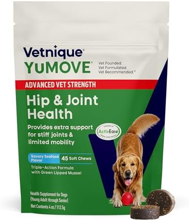 YuMOVE Advanced Vet Strength Hip & Joint Soft Chews for Dogs 45ct