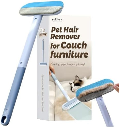 Dog & Cat Hair Remover for Couch, Reusable Lint Brush for Furniture