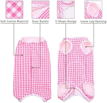 Kuoser Surgical Recovery Suit for Dogs Cats, E-Collar Alternative