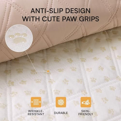 Luciphia Waterproof Couch Cover for Dogs, Non-Slip Pet Sofa Protector