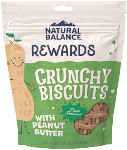 Natural Balance Rewards, Crunchy Biscuits, Peanut Butter, 14 oz