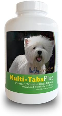 Healthy Breeds West Highland White Terrier Multi-Tabs Plus Chewable Tablets 180 Count