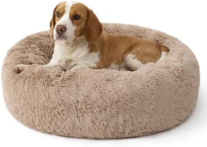 Bedsure SupportMax™ Calming Dog Bed Medium Size Dog Washable Pet Bed,30in