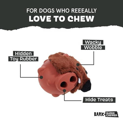 BARK Wild Borris Super Chewer Dog Toy Small