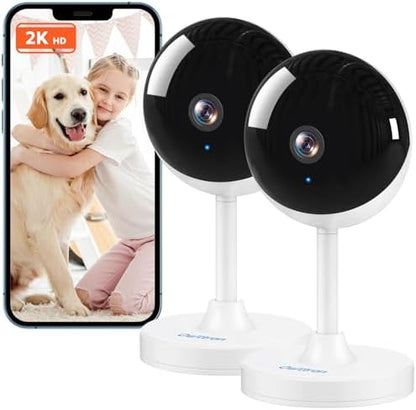 owltron Indoor Security Camera, 2K Cameras for Home Security