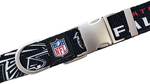 Littlearth NFL Detroit Lions Pet Premium Collar, Team Color, Small