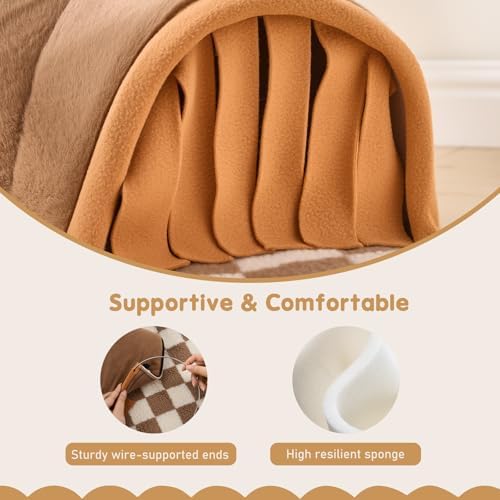 Avont Guinea Pig Tunnel, Small Animal Hideaway Tube Toy