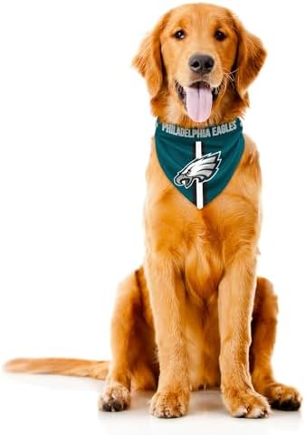 Littlearth NFL Reversible Pet Bandana - Officially Licensed Teams, Sizes XS to XL