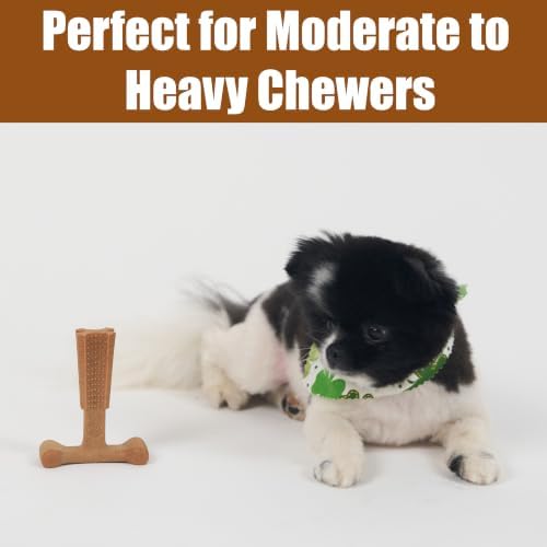 SPOT Bam-Bones Plus T-Bone Dog Chew, Chicken, 4in, 10-30 lb Heavy Chewers