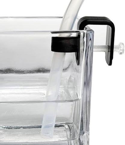 Aquarium Marine Reef Fish Tank Automatic Auto Top Off Water Filler Water Level Controller Smart Top Up ATO System Suitable for Transparent containers (Max Tank Thickness 12.5mm)
