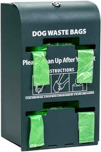 Zero Waste USA - Jumbo Tie-Handle Pet Waste Bags, 2,400 Count, 8 Rolls