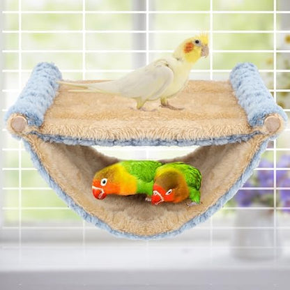BWOGUE Bird Nest Bed Hanging Hammock, Parakeet Bed for Cage, Cockatiel Bed