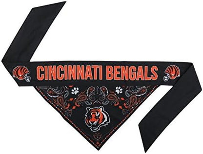 Littlearth NFL Reversible Pet Bandana - Officially Licensed Teams, Sizes XS to XL