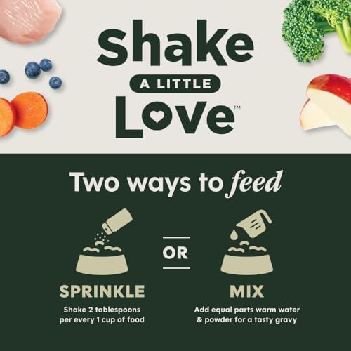Instinct Freeze Dried Shakers, Dog Food Topper, Chicken, 5.5 oz. (Pack of 2)